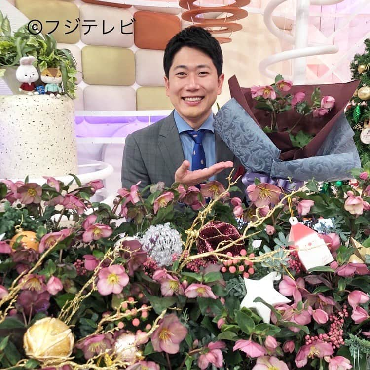 フジテレビ「めざましテレビ」さんのインスタグラム写真 - (フジテレビ「めざましテレビ」Instagram)「まりのです😊 今週のお花は「クリスマスローズ」🌷  気付けばもうすぐクリスマスですね🎄エンディングのお花コーナーで唯さんがサンタさんに「眉毛」をお願いしていましたが、皆さんはサンタさんに何をプレゼントして欲しいですか？？ 私はあと1センチ身長が欲しいです✨  #目指せ165センチ #まだ諦めない #めざましテレビ #クリスマス」12月22日 13時07分 - mezamashi.tv