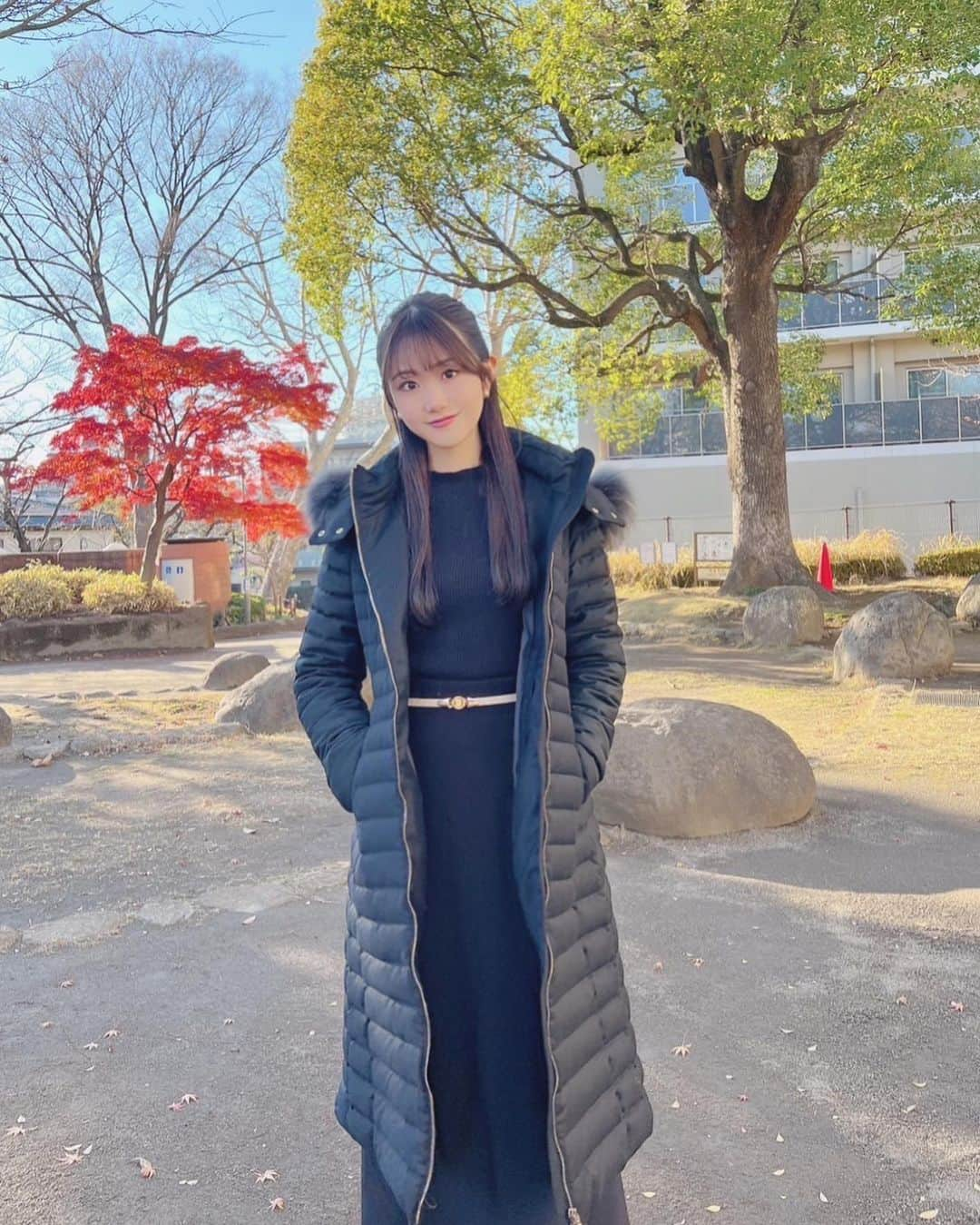 阿部夢梨さんのインスタグラム写真 - (阿部夢梨Instagram)「𝐍𝐞𝐰 𝐝𝐨𝐰𝐧 𝐜𝐨𝐚𝐭⛄️‪❤︎‬ @tatras_official  ⁡ ⁡ ⁡ ⁡ 上品なシルエットで とってもお気に入りなのです✨」12月22日 19時07分 - yumeri_abe.official