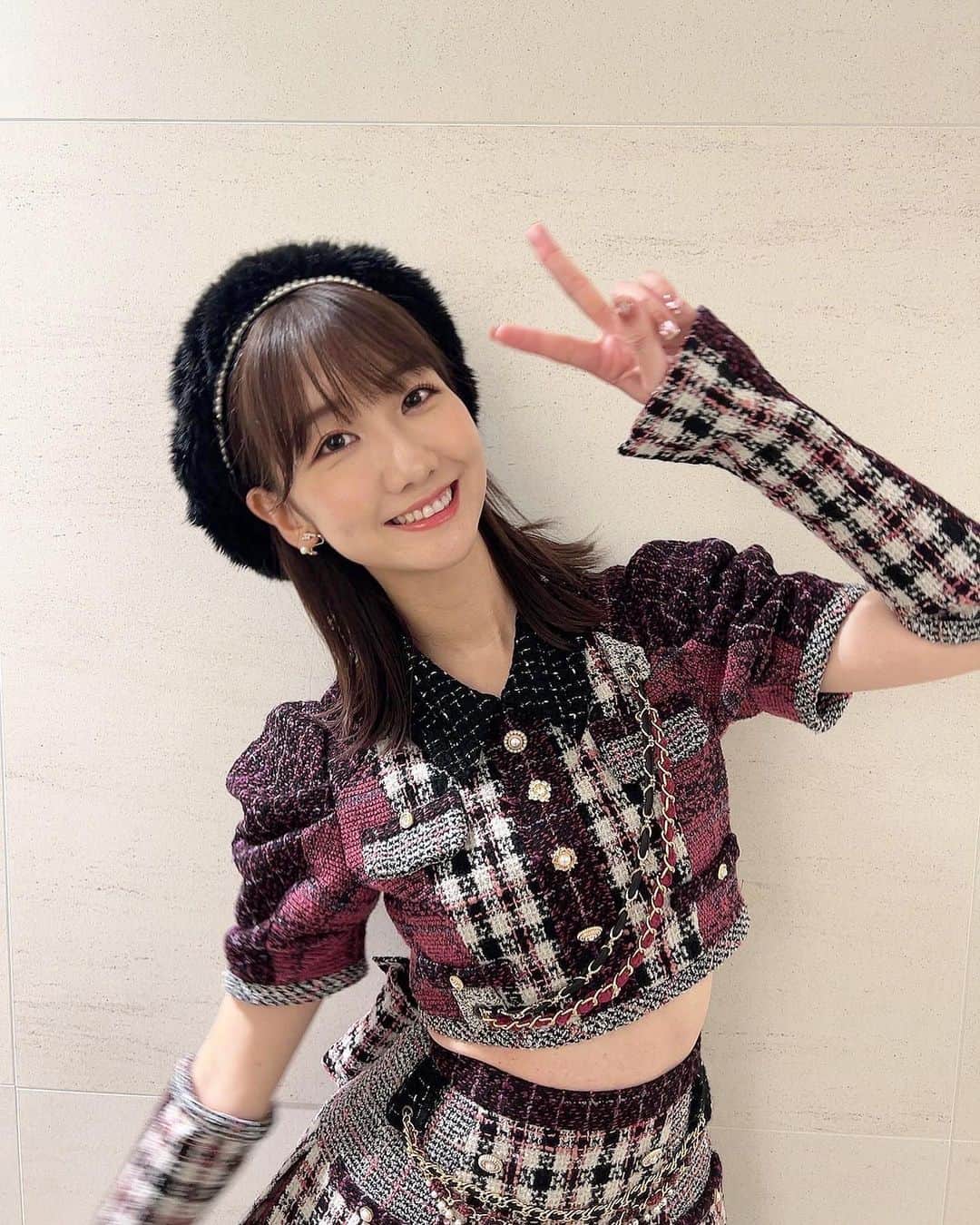柏木由紀さんのインスタグラム写真 - (柏木由紀Instagram)「⋆⸜ ⚘ ⸝⋆  MステウルトラSUPERLIVE🎅🏻🕶️ ありがとうございましたー！！  新衣装💗🖤 可愛すぎて好みすぎて、、、🥹💋  みなさんどうですかーっ？」12月23日 18時54分 - yukikashiwagi_official