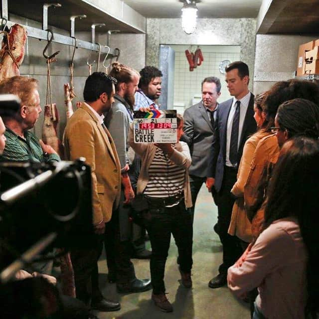 バトル・クリークさんのインスタグラム写真 - (バトル・クリークInstagram)「#BehindTheScenes from tonight's NEW episode of #BattleCreek!」5月4日 9時04分 - battlecreekcbs