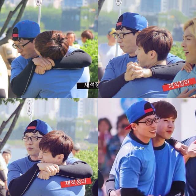 ユ・ジェソクのインスタグラム：「Jaesuk n Henry so cute!! 💖 #yoojaesuk#henry#runningman」