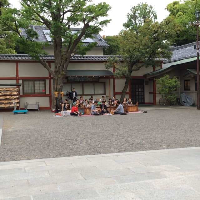 長谷川大のインスタグラム：「昨日富岡八幡宮に行きました。 ガムラン演奏してました。 聴けて凄く良かったです。  #富岡八幡宮#ガムラン#Gamelan」