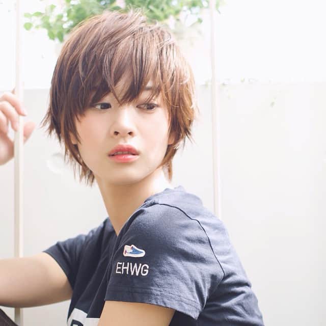 ショートヘアカタログ 紺野 善仙さんのインスタグラム写真 ショートヘアカタログ 紺野 善仙instagram ショート ショートヘア ショートカット ショートボブ 髪型 ヘアスタイル 前髪 くせ毛 パーマ ハイトーン マッシュ アシメ 外ハネ クール ルーズ 無造作 ヘア