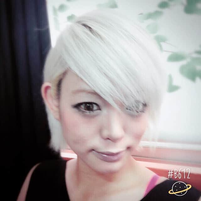 澄川ロアのインスタグラム：「#ヘアセットしたらスネオヘアー」