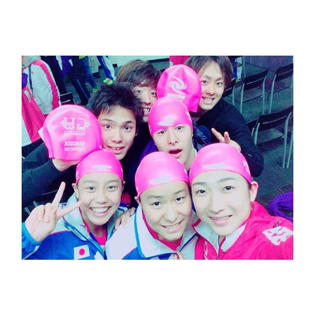 池江璃花子のインスタグラム：「team stockwell‼︎ 明日から頑張る！  #teamstockwell  #美咲さんも一緒 #200freestyle #100freestyle」