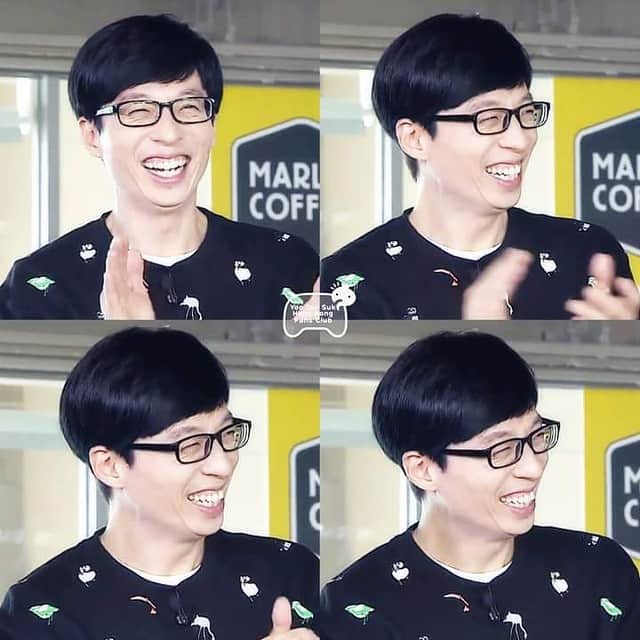 ユ・ジェソクのインスタグラム：「I love his smileee💖 #yoojaesuk」