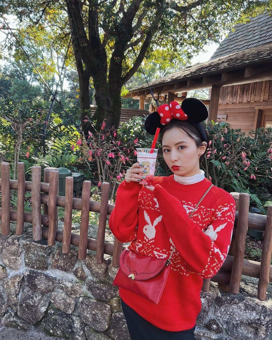 Julia Castroさんのインスタグラム写真 - (Julia CastroInstagram)「Merry Christmas Eve🦌♡  載せたい写真沢山あるから沢山載せちゃおう🎁 食べてる写真ばっかりだ…笑 . #christmaseve #christmasdisney #disneyland #tokyodisneyland  #minniemouse  #メリークリスマスイブ  #クリスマスディズニー #ディズニーランド #ミニーちゃん」12月24日 21時25分 - julia.c.0209