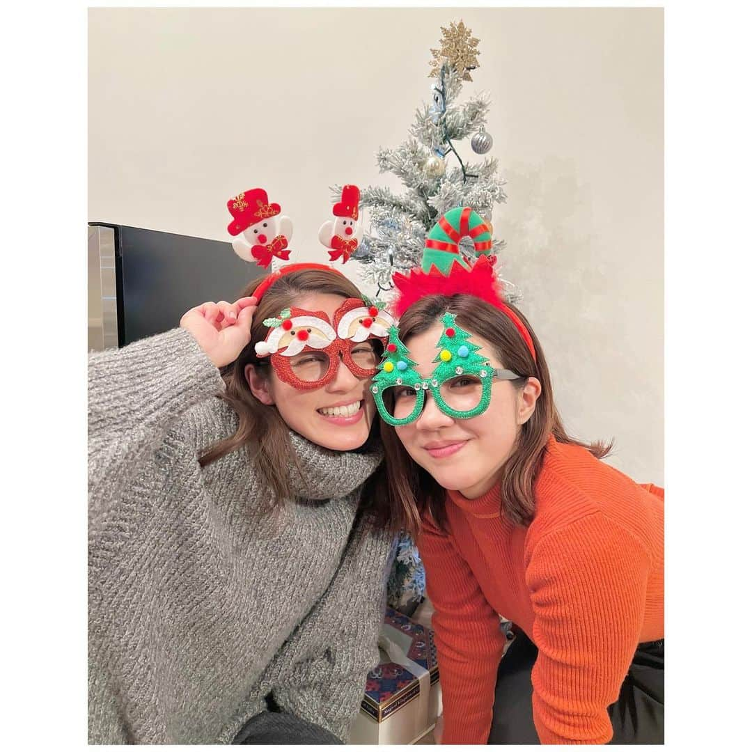 永島優美さんのインスタグラム写真 - (永島優美Instagram)「* 今年はまきちゃんとメリークリスマス🎄✨  一緒にいると関西弁と笑いが止まらない🤣❣️」12月25日 18時34分 - yuumi_nagashima