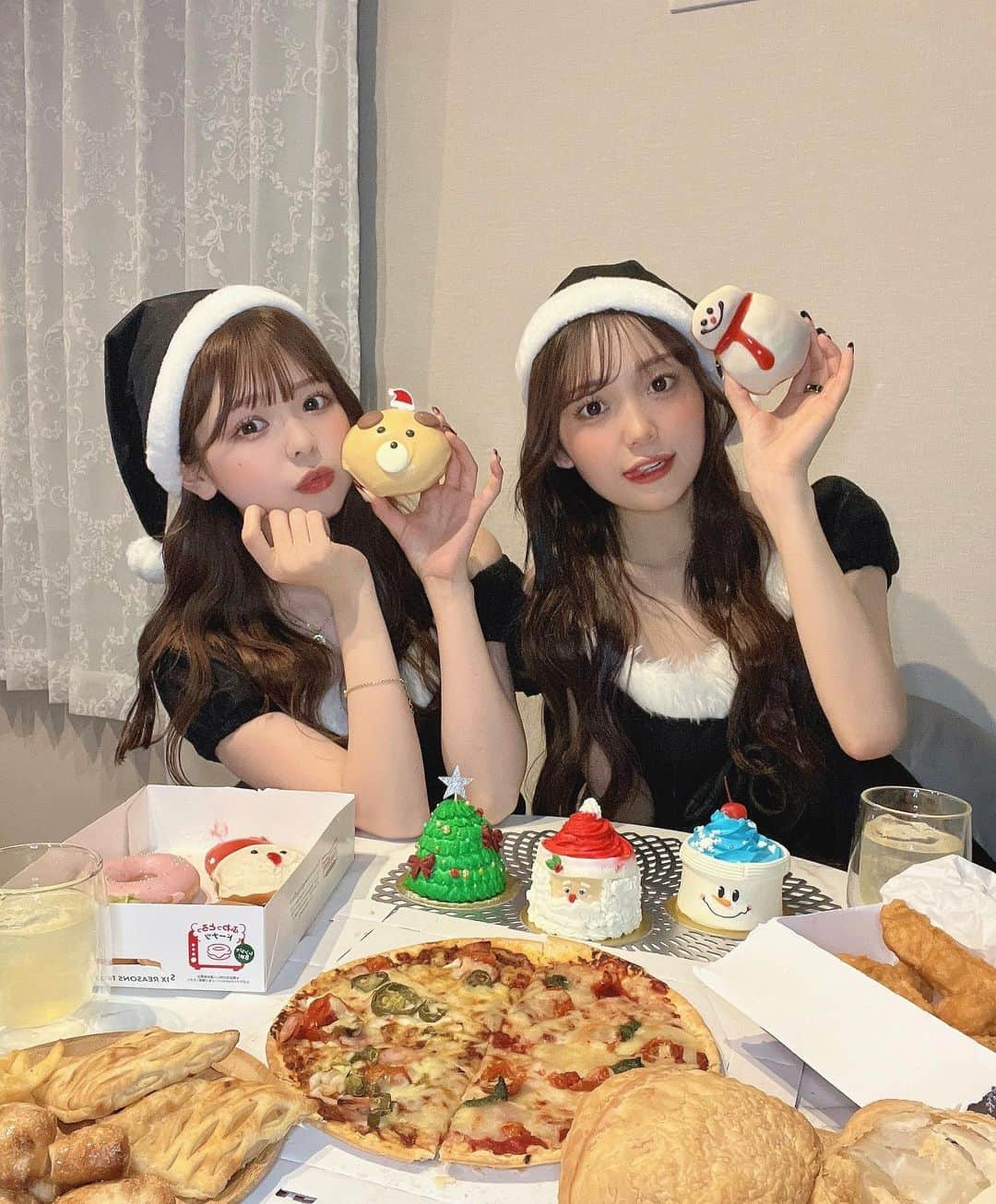 山崎美優（みゆ）さんのインスタグラム写真 - (山崎美優（みゆ）Instagram)「クリスマスパーティーした🎄💞  #クリスマス #christmas  #クリスマスパーティー」12月25日 20時49分 - miyu_911_m