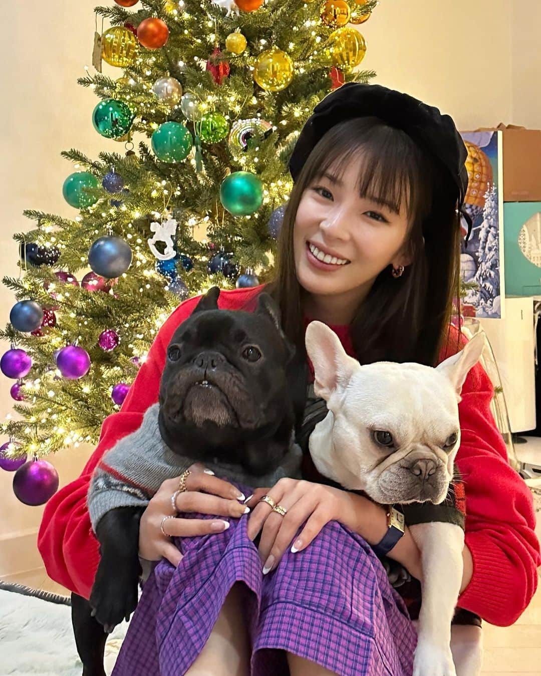 アイリーン・キムさんのインスタグラム写真 - (アイリーン・キムInstagram)「행복한 크리스마스 보내세요🥰💖🎄」12月25日 21時46分 - ireneisgood