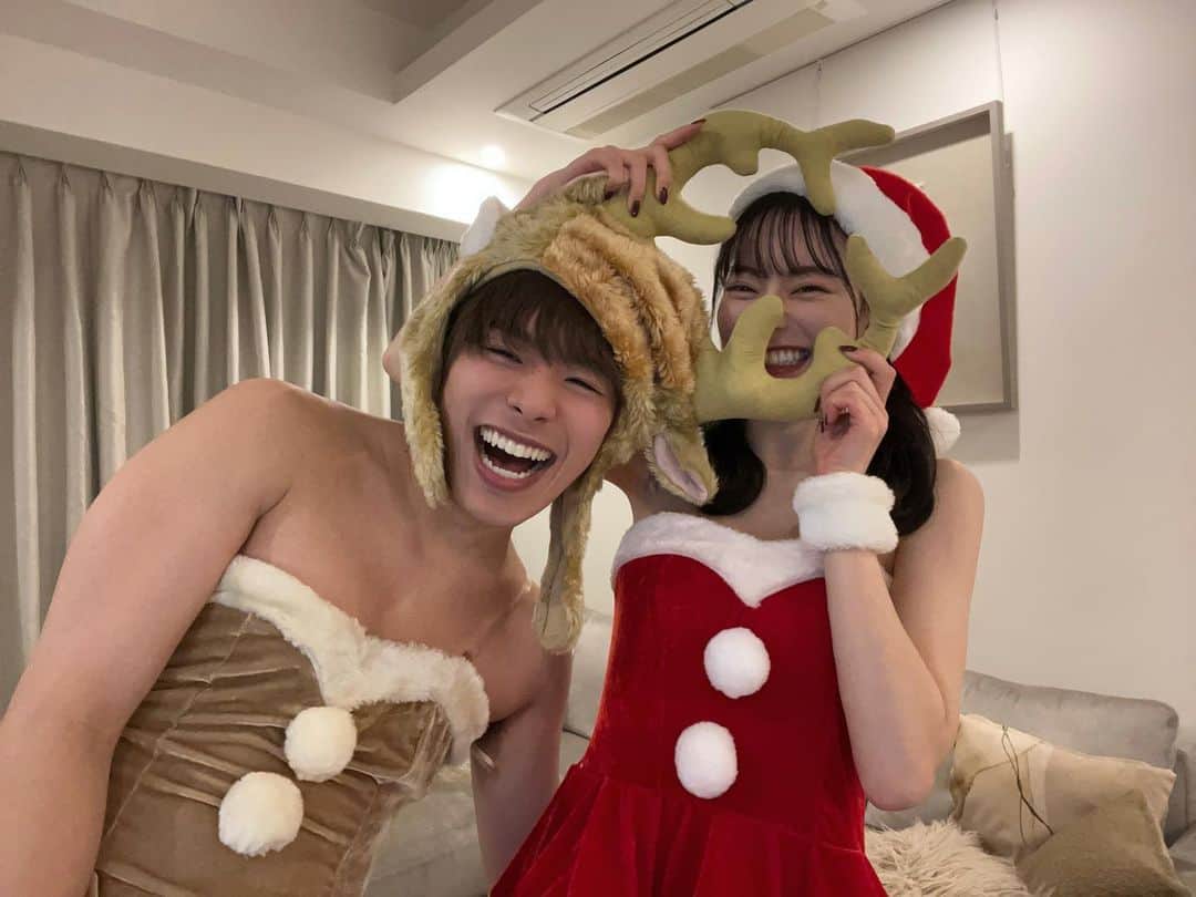 Nagomi（なごみ）さんのインスタグラム写真 - (Nagomi（なごみ）Instagram)「.  Merry Xmas🎅🏻🎄❤️  みんなクリスマスどうやって過ごした？  #Christmas」12月25日 21時59分 - __nagomi32__