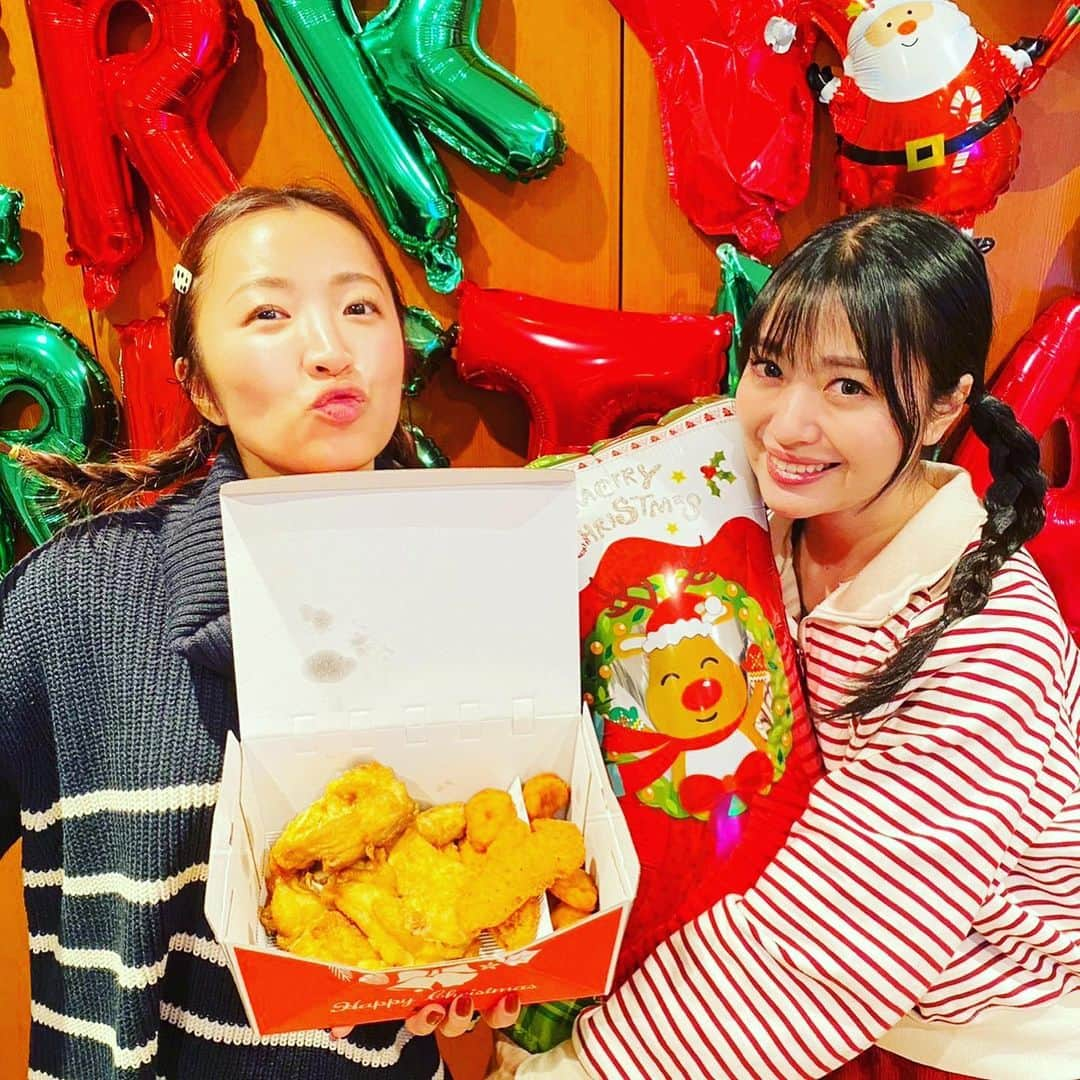 北原里英さんのインスタグラム写真 - (北原里英Instagram)「メリークリスマス‼︎ 🎄🎅🏻🔔❤️🥂   #christmas」12月25日 22時36分 - rie_kitahara_3