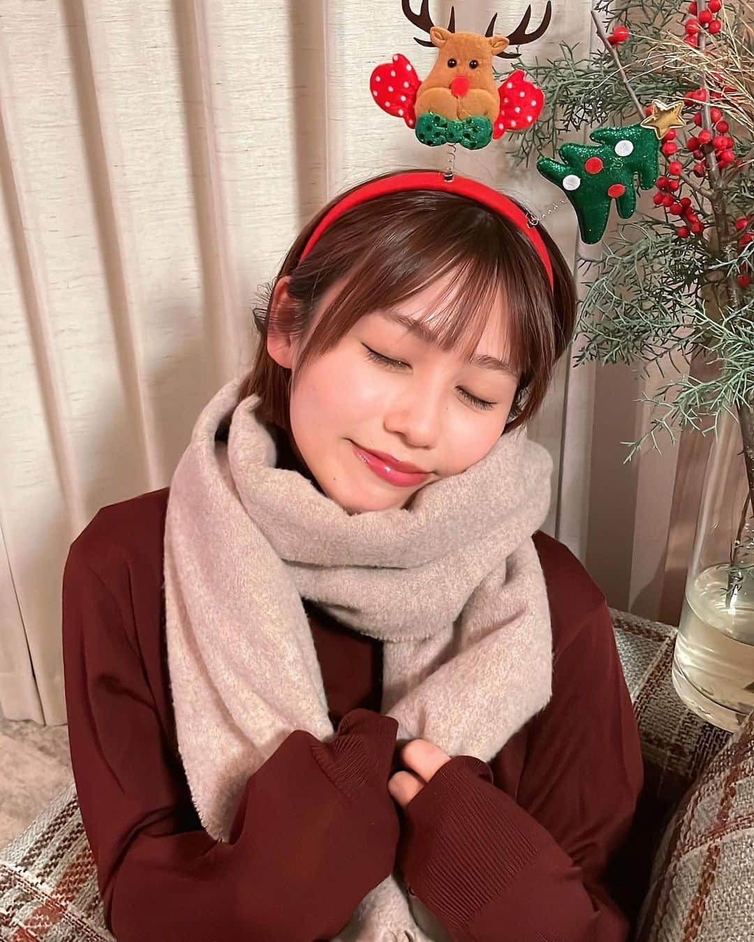 荒川真衣さんのインスタグラム写真 - (荒川真衣Instagram)「Merry Christmas🎄🎂  #めりくり #みんな大好き #いいクリスマスをね💌」12月25日 23時49分 - mai_konchu