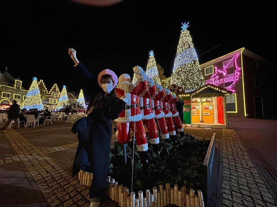 高城れにさんのインスタグラム写真 - (高城れにInstagram)「…🎄✨  #huistenbosch  #イルミネーション #Christmas #ちゅーりー  #長崎」12月27日 18時51分 - takagireni_official