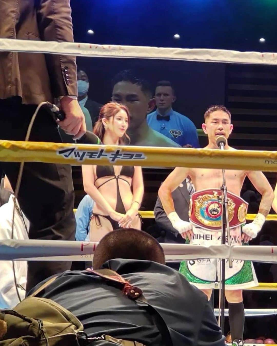 倭早希さんのインスタグラム写真 - (倭早希Instagram)「. . 【📣お知らせ📣】  🔔12月31日🔔  LIFETIME BOXING FIGHTS12 WBO WBA世界スーパーフライ級王座統一戦 🇯🇵井岡一翔 選手 × ジョシュア・フランコ 選手🇺🇸  ラウンドガールを務めさせていただきます😊✨  会場：大田区総合体育館  放送：TBS系列(午後5時〜)、Paravi  チケット：https://lifetime-boxing-fights.tdc.ne.jp  VIP席　￥110,000 RS席　￥55,000 S席　￥33,000 A席　￥11,000 B席　￥7,700  #井岡一翔 選手 #ジョシュアフランコ 選手 #ラウンドガール#ボクシング #大晦日#大田区総合体育館」12月29日 2時48分 - saki_yamato_