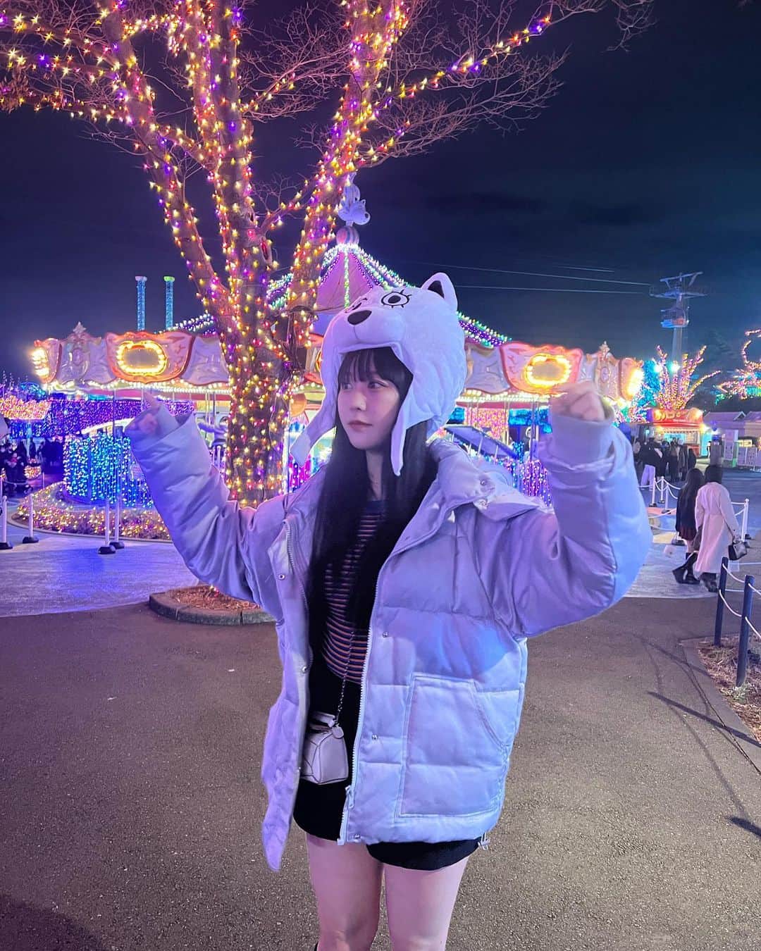 山下恵奈さんのインスタグラム写真 - (山下恵奈Instagram)「🎡🎢🌃⭐︎」12月29日 20時01分 - ena_pi25