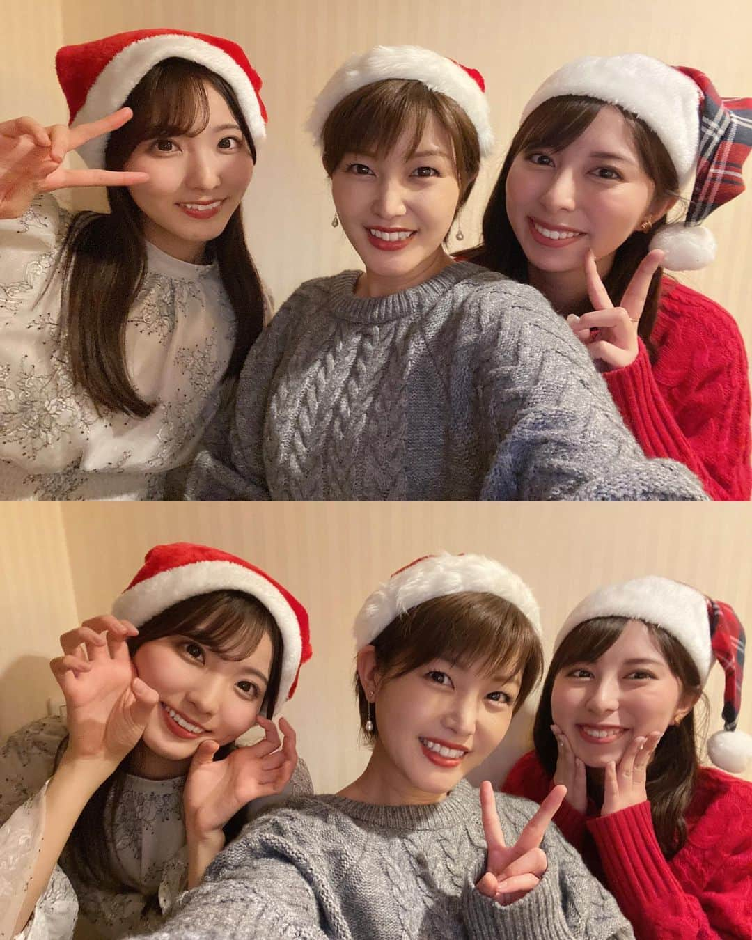 山下七子さんのインスタグラム写真 - (山下七子Instagram)「今年のクリスマスイブは麻美さんと過ごしました🎁🎄🎅 去年は当日、今年はイブに♡♡  西鉄グランドホテルにお泊まりして美味しいご飯を食べてケーキを食べて、、、 麻美さんには本当に色々相談させて頂いていて ついつい話が止まらなくなるんです🥹🥹 それでもひとつひとつ丁寧に聞いて下さるんです🥹🥹  そして江莉奈さんがコーヒーのクリスマスプレゼントを持って遊びに来てくれました👧🏻☕️🤍 大好きな先輩方に囲まれて幸せでした✨  #クリスマス#クリスマスイブ#西鉄グランドホテル #女子会#福岡県#クリスマス会#ブルベ夏#冬コーデ」12月29日 22時49分 - yamashita_nanako