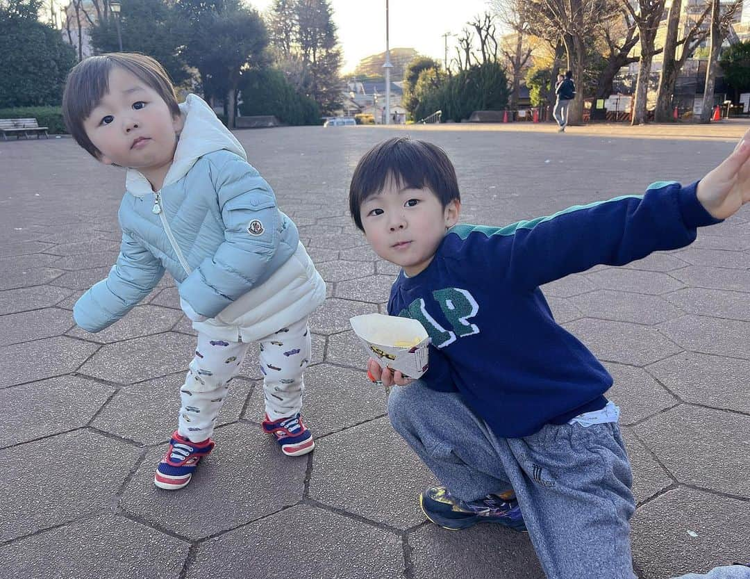 あやなんさんのインスタグラム写真 - (あやなんInstagram)「みんなでいつも遊んでる公園納め💗  してきたよー🥺💕」12月30日 15時30分 - ayachan_0619