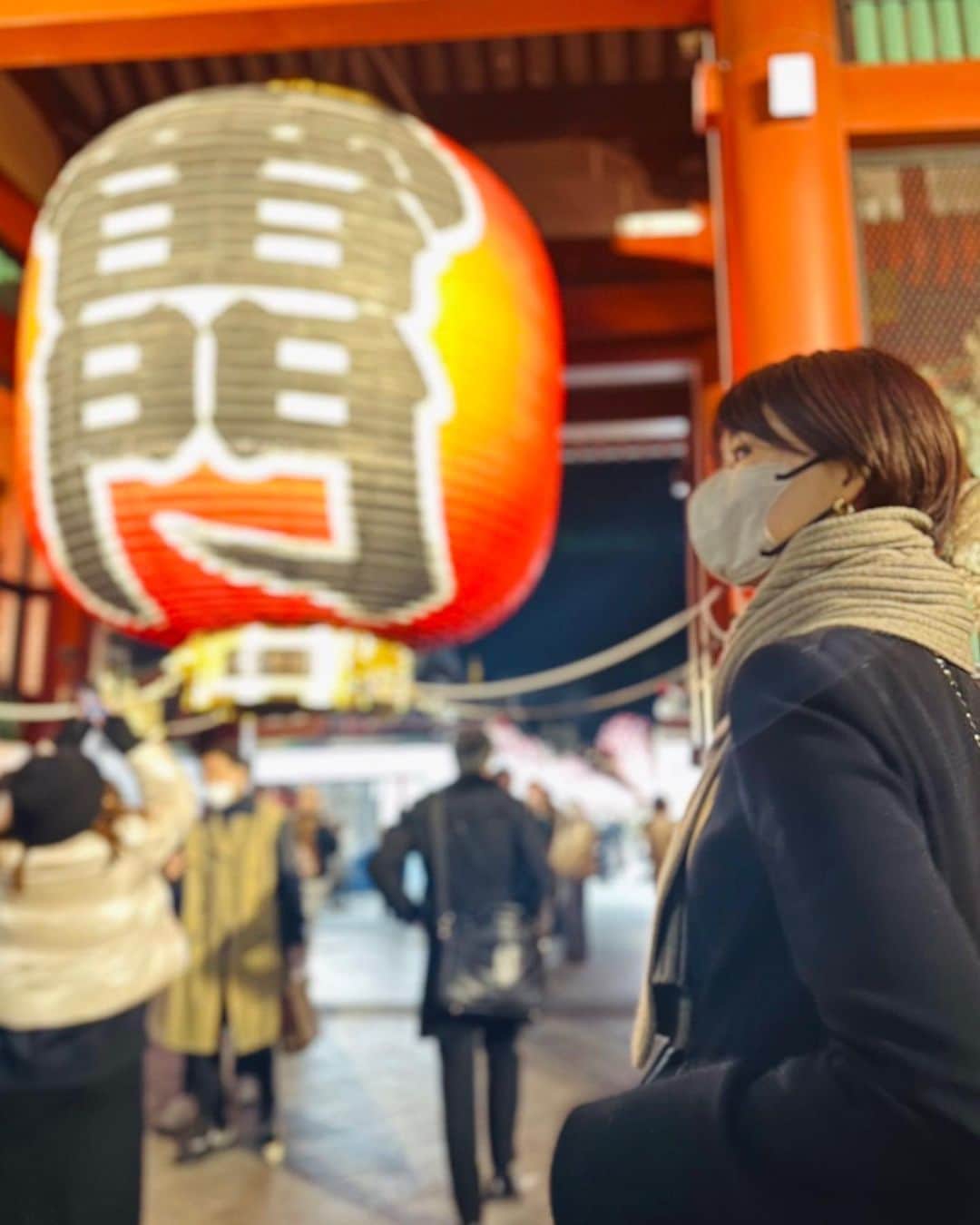 栗原恵さんのインスタグラム写真 - (栗原恵Instagram)「. 初詣⛩」1月3日 15時34分 - megumi_kurihara_official