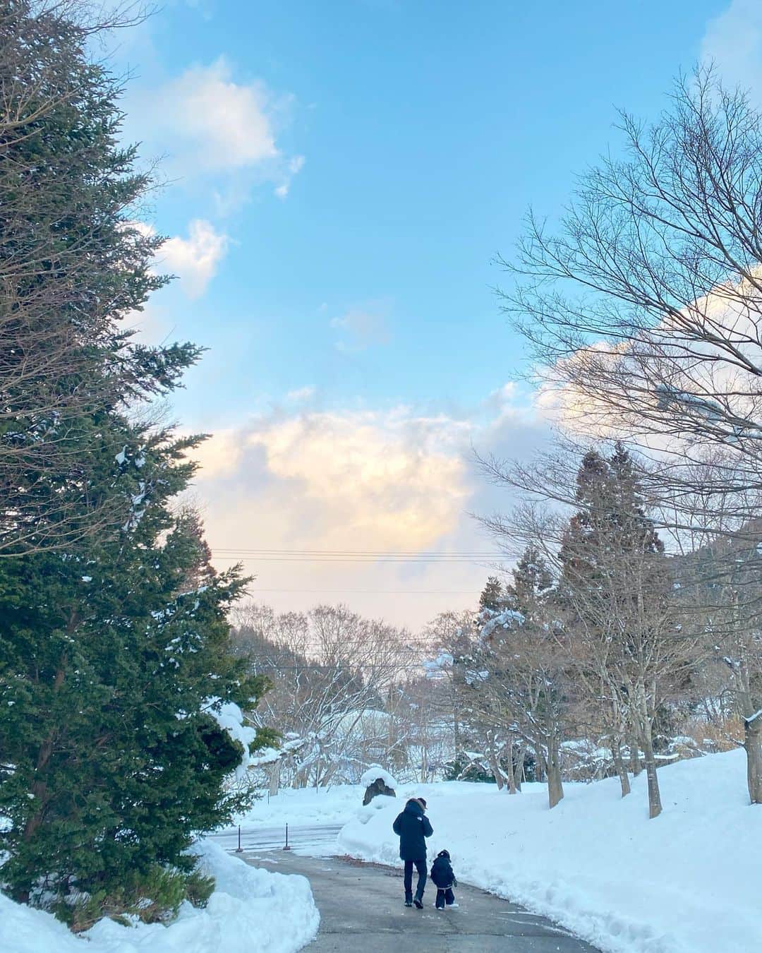 Mai Wakimizuさんのインスタグラム写真 - (Mai WakimizuInstagram)「毎日お天気良いしお外に居る時はタイミング良く雪が止んでるから快適に遊べてるし娘の寒さの心配もいらない＼(^o^)／この旅用に新調したCELINEの耳当て帽子とRosy Monsterのベンチコートが大活躍してます♡むしろ暑いぐらい。笑 雪遊びコーデは荷物の関係で全員1着のみ！笑  #界津軽#青森#家族写真#2歳5ヶ月#生後5ヶ月#兄妹」1月3日 16時49分 - wakkin__m