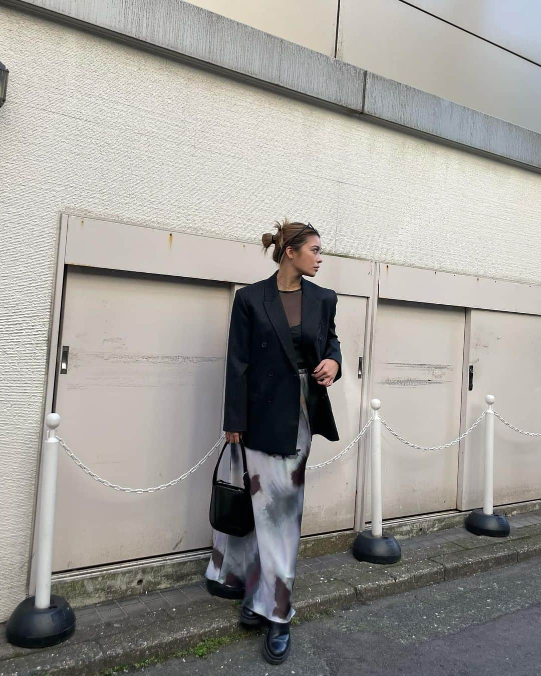 RIONAさんのインスタグラム写真 - (RIONAInstagram)「ジャケットスタイルはやっぱり可愛い🥸🧥  #cyberjapan #サイバージャパン  #新人 #cjd_riona #リオナの私服」1月4日 12時52分 - cjd_riona