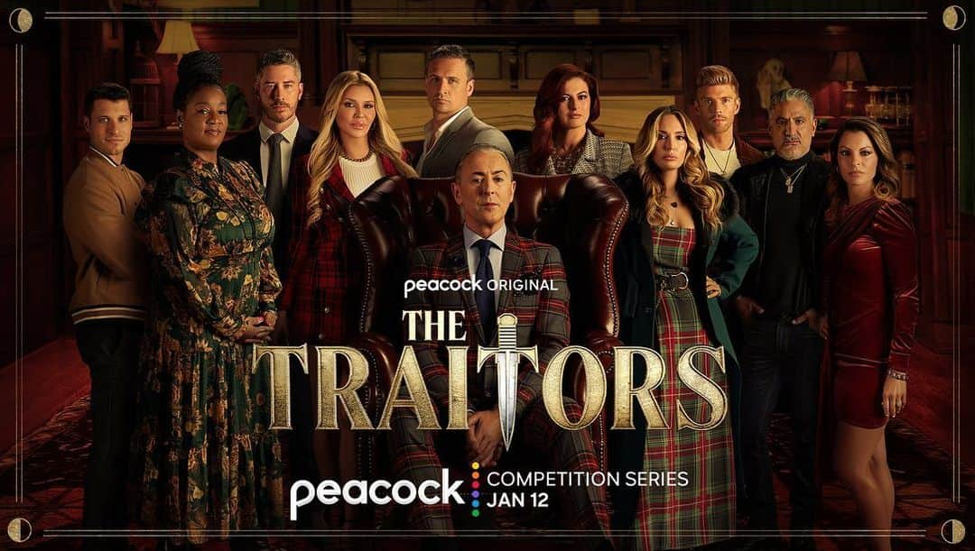 アラン・カミングさんのインスタグラム写真 - (アラン・カミングInstagram)「The campest thing you will see on television this year! Trust no one! Coming to @peacocktv on January 12th I give you…The Traitors!!!」1月5日 8時00分 - alancummingreally