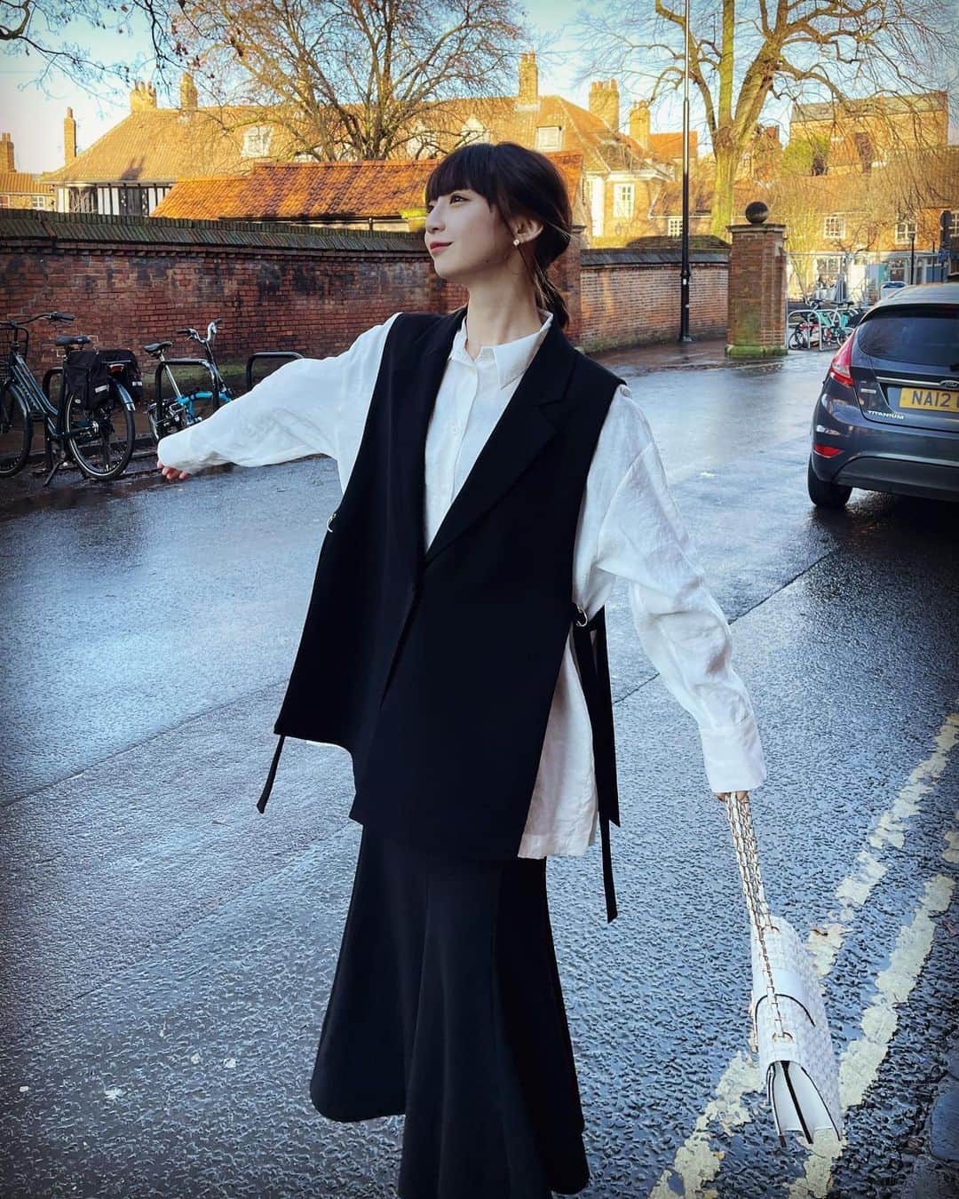 荻野由佳さんのインスタグラム写真 - (荻野由佳Instagram)「雨上がり😻😻」1月8日 19時00分 - ogiyuka_ippaiwarae216