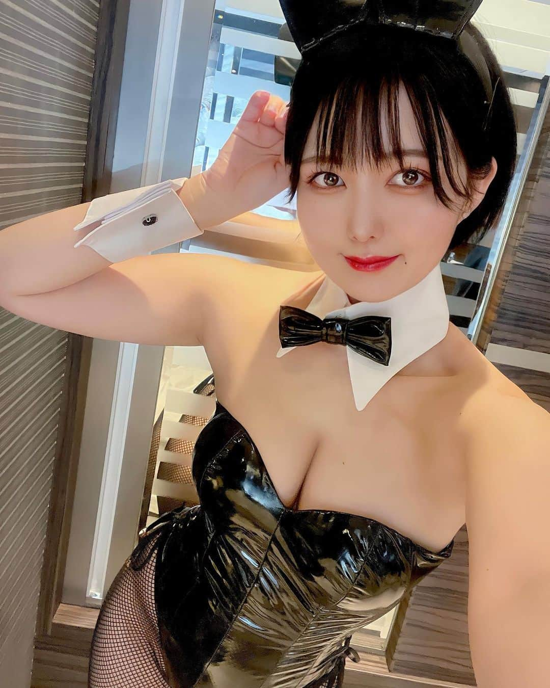 九条ねぎ あぴるさんのインスタグラム写真 - (九条ねぎ あぴるInstagram)「#bunnygirl 🐰❤️ #バニーガール」1月9日 16時53分 - negi_kujyo