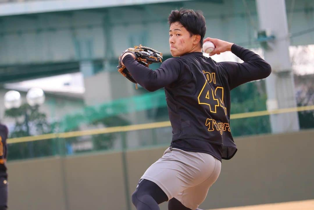 阪神タイガースさんのインスタグラム写真 - (阪神タイガースInstagram)「1月10日、鳴尾浜球場での新人合同自主トレの様子です！ #森下翔太 選手 #門別啓人 選手 #井坪陽生 選手 #茨木秀俊 選手 #戸井零士 選手 #富田蓮 選手 #野口恭佑 選手 #阪神タイガース  #新人合同自主トレ  #ARE」1月10日 14時52分 - hanshintigers_official