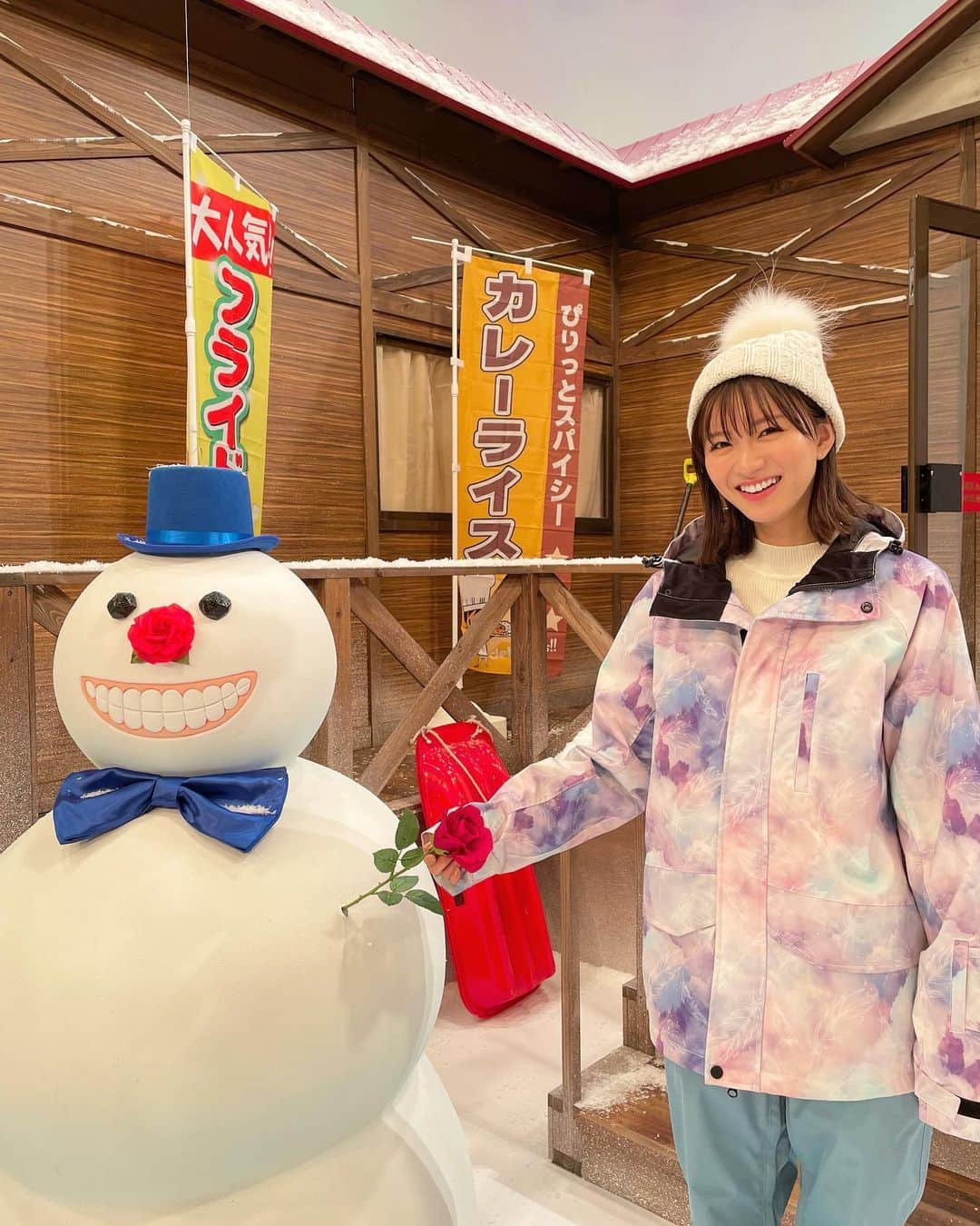 岡崎紗絵さんのインスタグラム写真 - (岡崎紗絵Instagram)「新しいカギありがとうございました🔑  スキー場でバチェ男さんに遭遇🦷 雪、舞ってました。 素敵なライブでした。笑  #新しいカギ #バチェ男」1月15日 18時51分 - sae_okazaki
