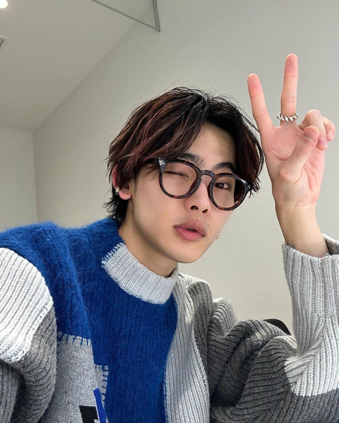 NOA（ノア）さんのインスタグラム写真 - (NOA（ノア）Instagram)「風邪気をつけてね🤓  Be careful not to catch a cold!」1月15日 22時33分 - n_o_a_3_