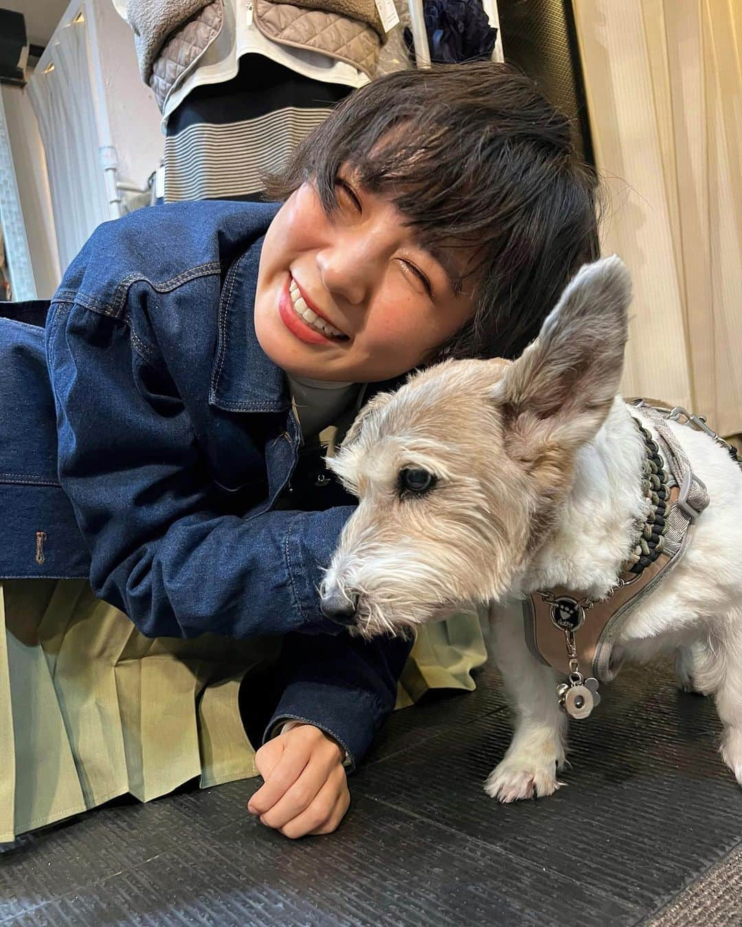 光永さんのインスタグラム写真 - (光永Instagram)「犬さんにカメラ目線してもらうのってムズイね。 ということで去年ロケ行ってた番組、今週日曜オンエアです。観てね❣️ ㅤㅤㅤㅤㅤㅤㅤㅤㅤㅤㅤㅤ 🐶1/22(日)22:00〜 BSよしもと『唄う！昭和レトロ旅』 ㅤㅤㅤㅤㅤㅤㅤㅤㅤㅤㅤㅤ #BSよしもと #吉本坂46 #赤羽」1月17日 17時18分 - hinata_official__