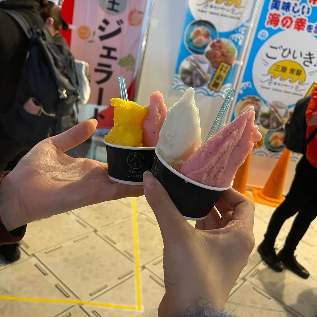 国本梨紗さんのインスタグラム写真 - (国本梨紗Instagram)「#ふるさと祭り東京  行ってきました〜！全部美味しそうすぎて食欲止まらなかった…  22日まで東京ドームでやってますよん🎶」1月17日 19時14分 - risa__kunimoto