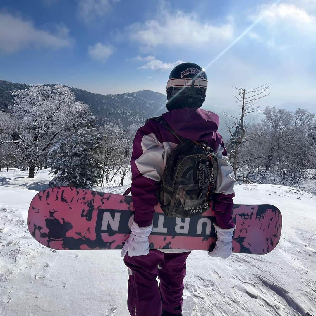ジア さんのインスタグラム写真 - (ジア Instagram)「滑滑滑」1月18日 11時41分 - mjbaby0203
