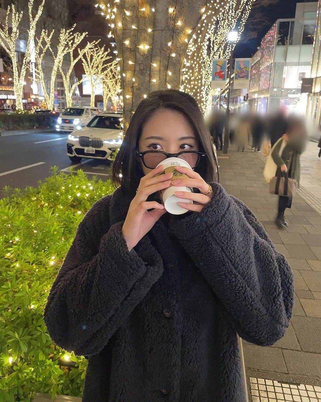 CHIAKIさんのインスタグラム写真 - (CHIAKIInstagram)「. 昼間は暖かいかも！って思ったけど やっぱり夜は寒い☕️」1月18日 21時00分 - cjd_chiaki