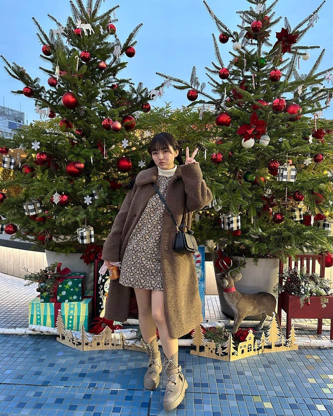 豊田留妃さんのインスタグラム写真 - (豊田留妃Instagram)「クリスマスくらいに撮ったやつ^^;  #クリスマス」1月18日 21時21分 - runstagram_717