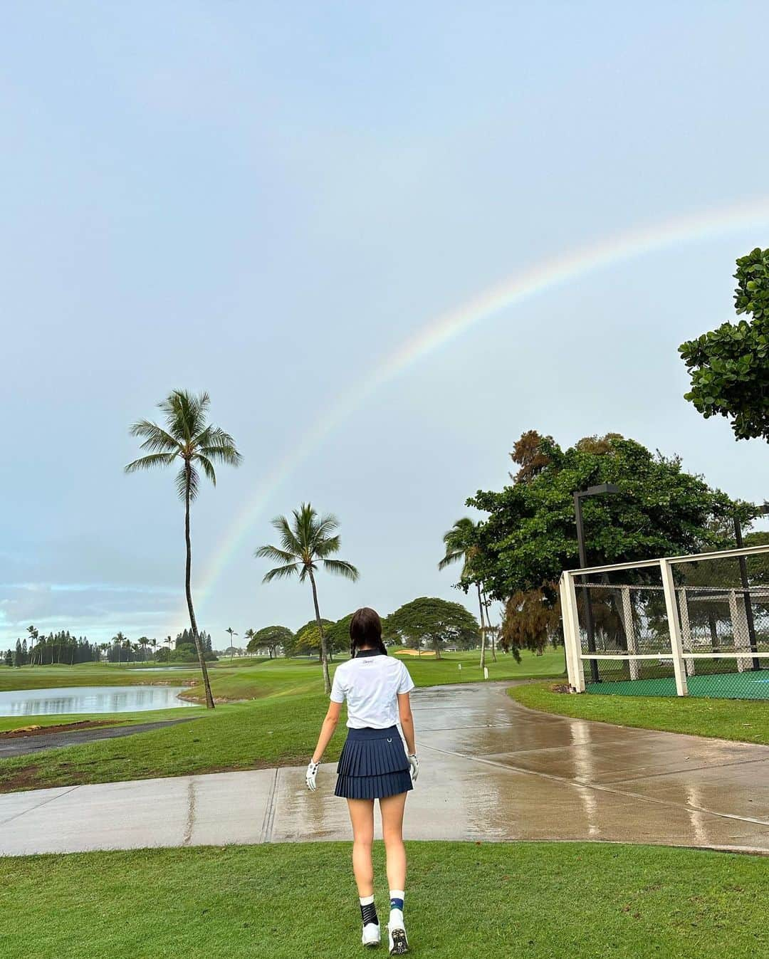 ヘリ さんのインスタグラム写真 - (ヘリ Instagram)「🌈🏌🏽」1月19日 12時14分 - hyeri_0609