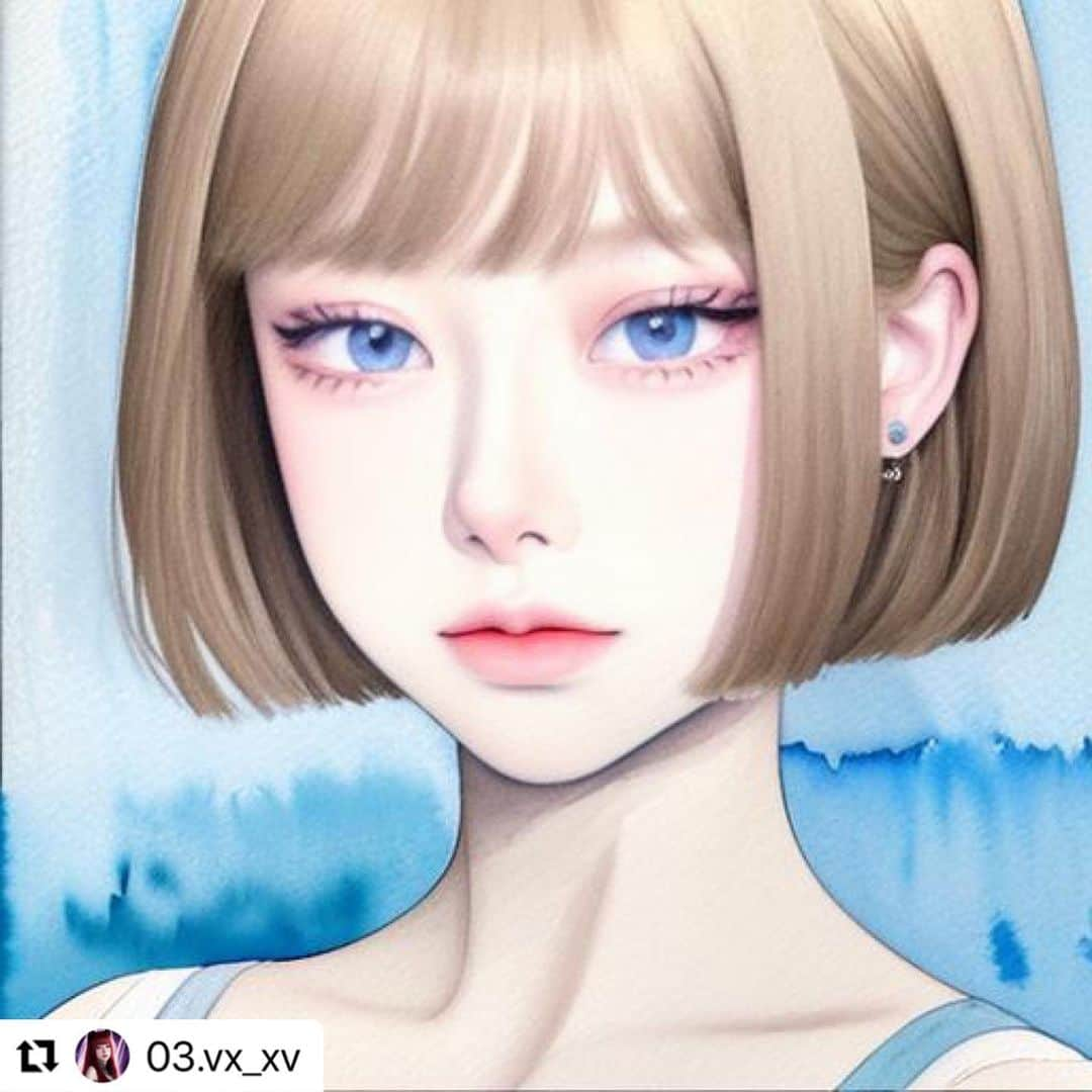 「SNOW」顔認識カメラアプリさんのインスタグラム写真 - (「SNOW」顔認識カメラアプリInstagram)「#Repost @03.vx_xv  ・・・ snowのAIアバターおもしろい^. .^ ･ ･ ･ ･ ･ ･ ･ #snow#AIアバター#AI아바타#イラスト#加工#アバターイラスト#좋아요#소통환영#팔로미#03년생#친구해요#얼스타그램#셀스타그램#셀카#instagood#fyp#f4f#fff#follow#인친#selfie#02#03」1月19日 17時36分 - snow_japan