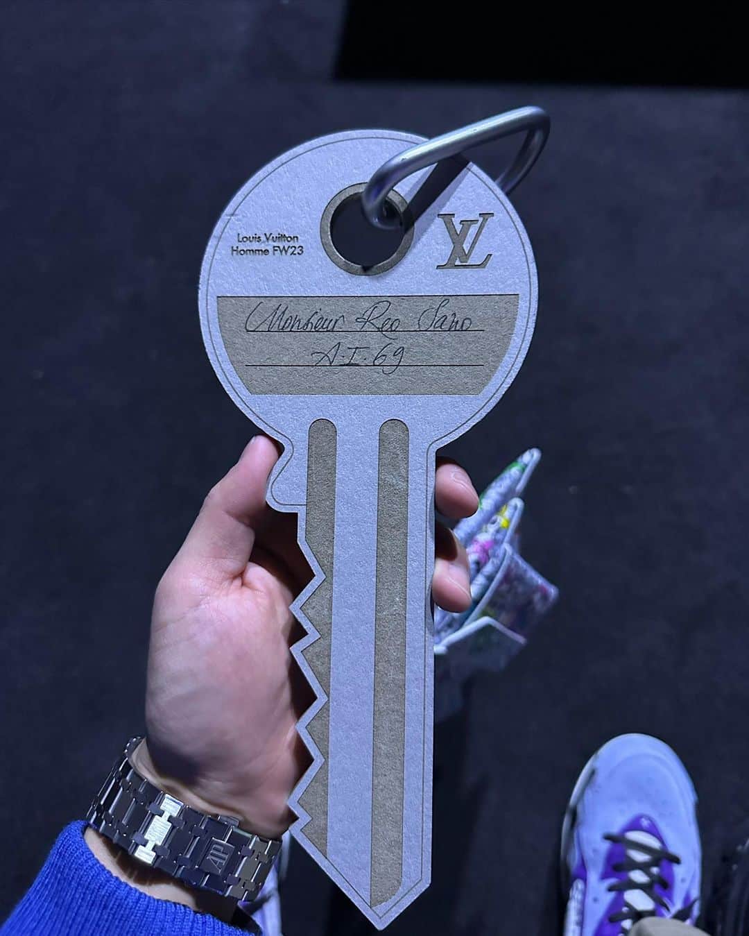 佐野玲於さんのインスタグラム写真 - (佐野玲於Instagram)「🇫🇷🛬  @louisvuitton  #LVMenFW23 #LouisVuitton」1月21日 17時24分 - reo_sano_official_acc