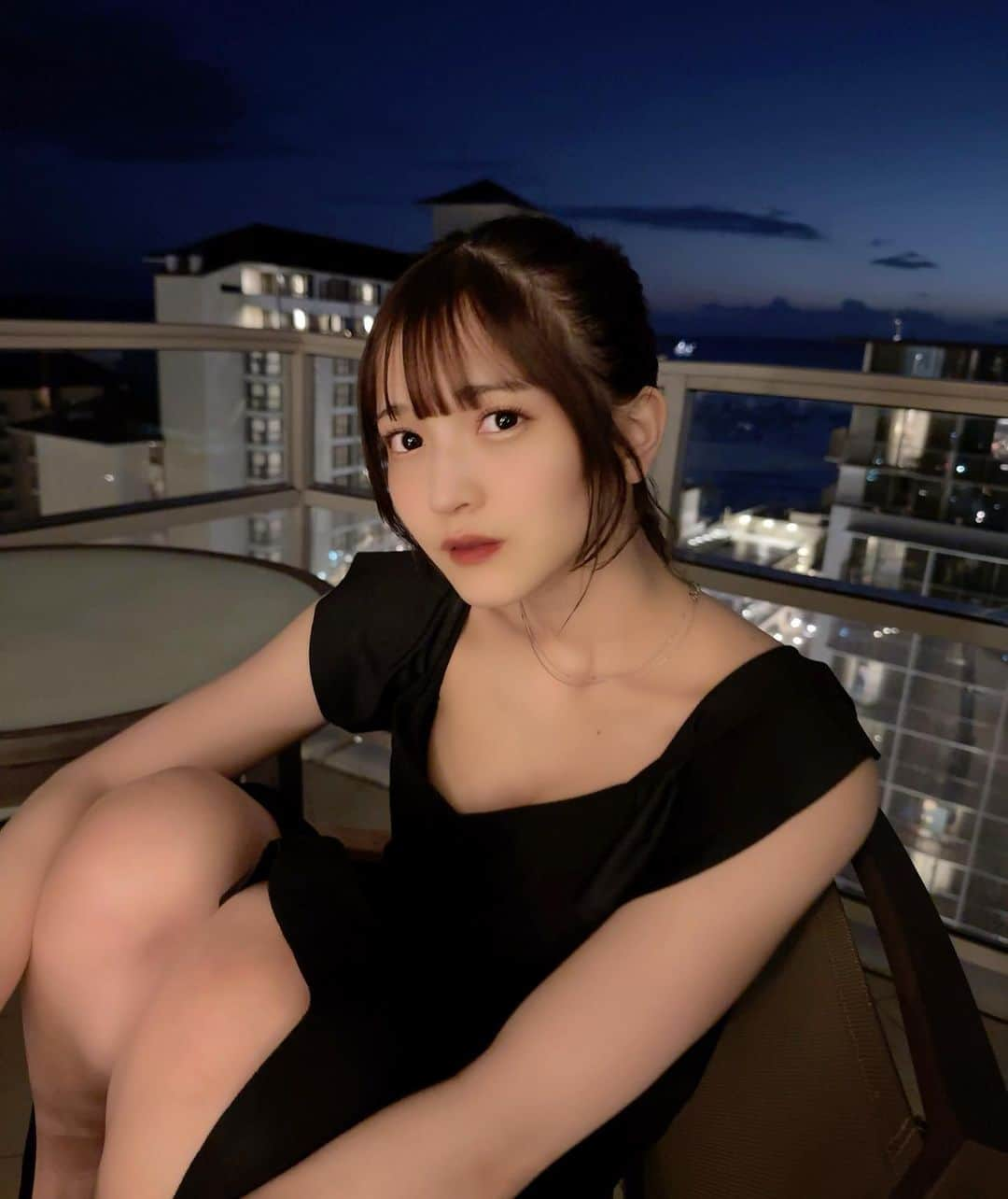 黒嵜菜々子さんのインスタグラム写真 - (黒嵜菜々子Instagram)「夜景綺麗でした🌃」1月21日 19時31分 - kurosaki0516