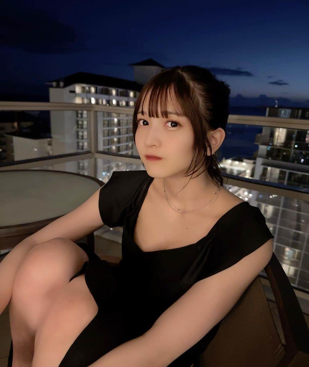 黒嵜菜々子さんのインスタグラム写真 - (黒嵜菜々子Instagram)「夜景綺麗でした🌃」1月21日 19時31分 - kurosaki0516