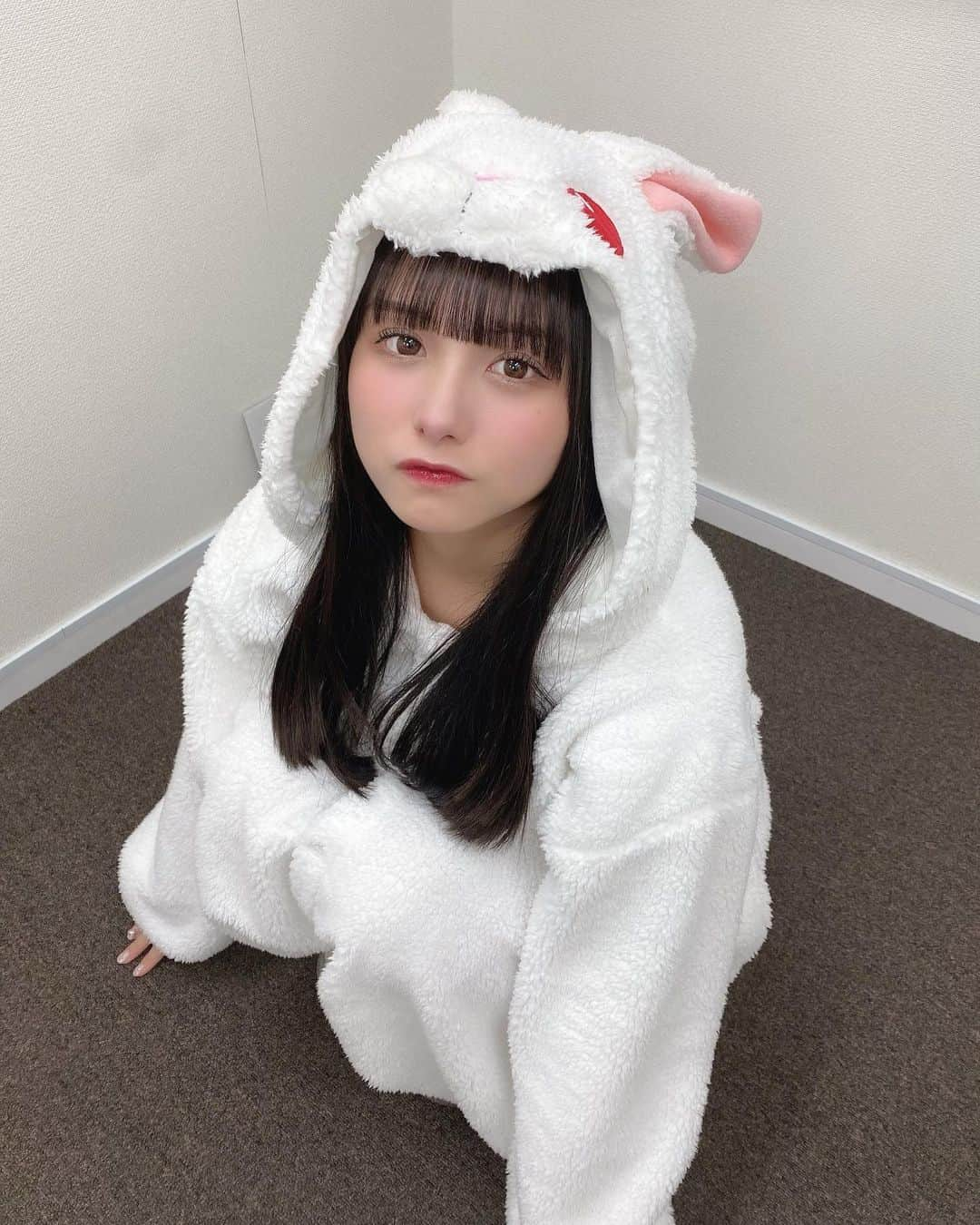 新谷真由さんのインスタグラム写真 - (新谷真由Instagram)「にいやうさぎです🐇  寂しくさせないでください。」1月21日 21時22分 - ni_mayu43