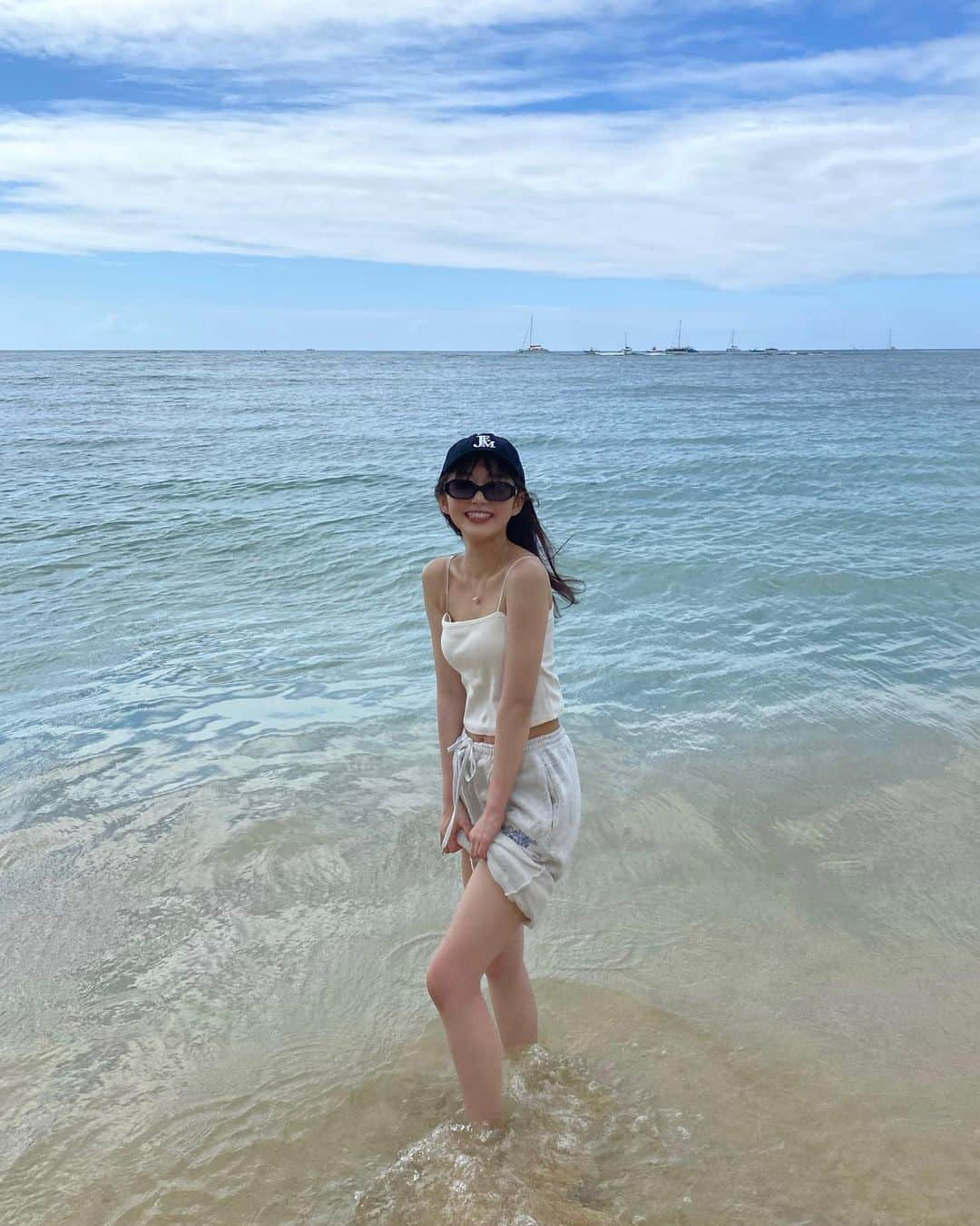 田島櫻子さんのインスタグラム写真 - (田島櫻子Instagram)「海の透明度が凄すぎて 感動しました‪🫶🏻」1月24日 20時21分 - sakurako219