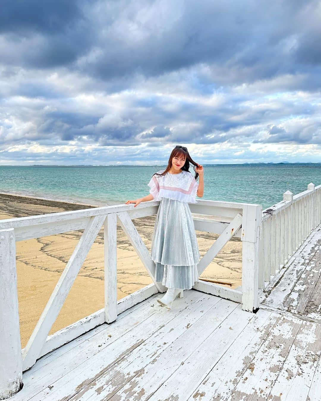 高城れにさんのインスタグラム写真 - (高城れにInstagram)「沖縄住みたい…🥰💜  #沖縄 #今帰仁村 #海」1月27日 15時44分 - takagireni_official