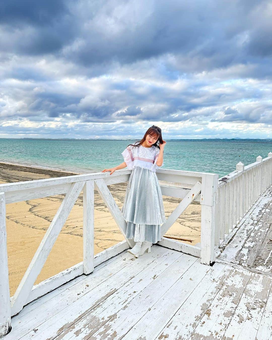 高城れにさんのインスタグラム写真 - (高城れにInstagram)「沖縄住みたい…🥰💜  #沖縄 #今帰仁村 #海」1月27日 15時44分 - takagireni_official