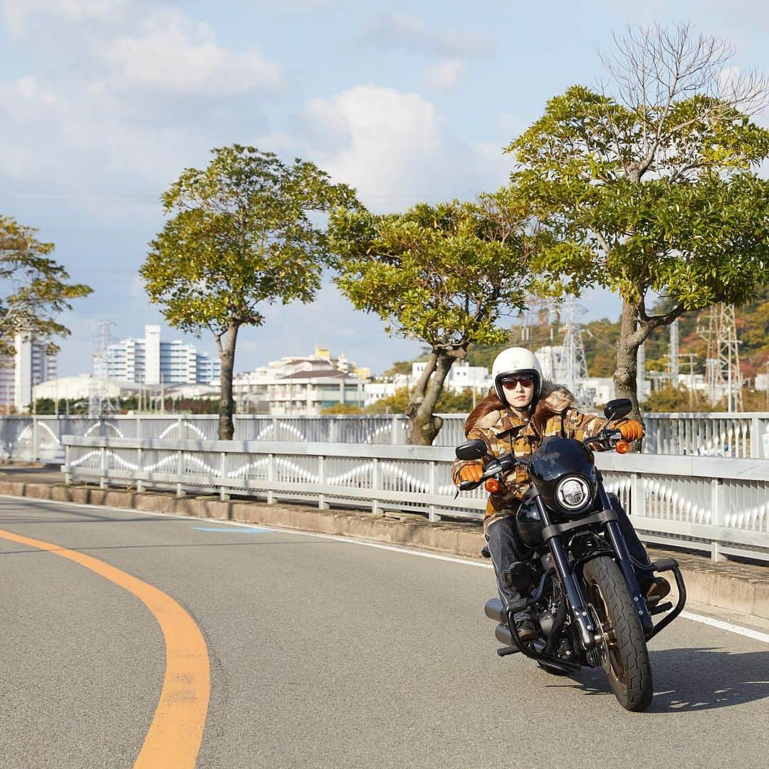 宮原華音さんのインスタグラム写真 - (宮原華音Instagram)「いろんなハーレー乗れて 楽しいな🏍🤍  でもやっぱり今の所 スポスタが1番好き😍💓 新しく出たブレイクアウトも早く みたいー🏍❤️‍🔥  #clubharley #クラブハーレー #クラブハーレーイメージキャラクター #harlaydavidson #ハーレー女子 #バイク女子　#バイク写真部 #バイクツーリング」1月27日 21時35分 - miyahara_kanon