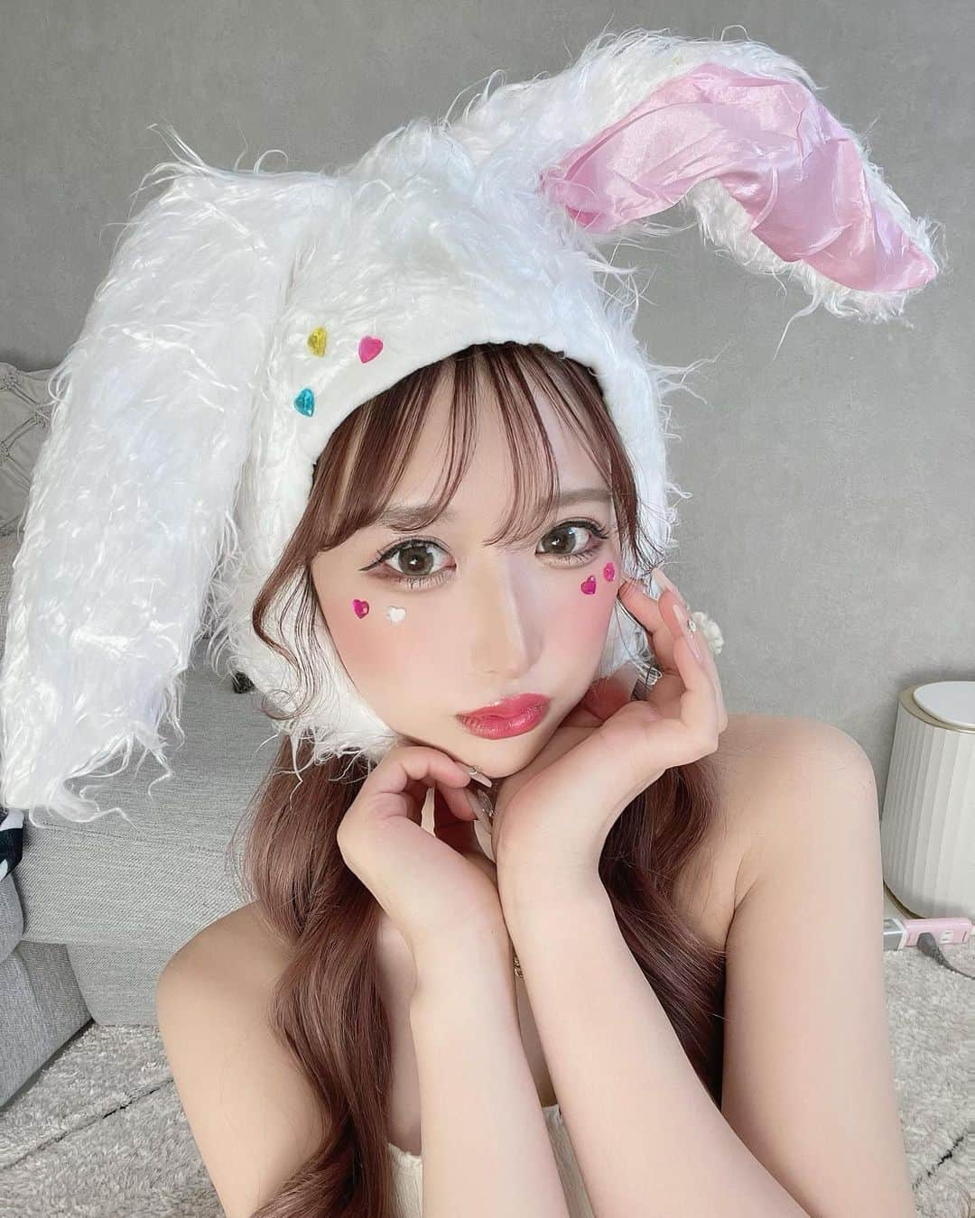 伊藤桃々さんのインスタグラム写真 - (伊藤桃々Instagram)「うさぎちゃん🐰」1月28日 21時09分 - __peachstagram__