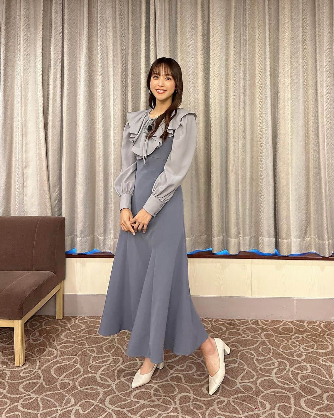 鷲見玲奈さんのインスタグラム写真 - (鷲見玲奈Instagram)「. 銀座ゴルフ倶楽部の衣装3連発🤍🤍  CSゴルフネットワークにて放送中です🥰  2月3日からは、ヒロミさん＆木梨憲武さん＆水谷豊さん＆所ジョージさんによる豪華スペシャルラウンド✨  大人のゴルフの遊び方、とっても勉強になります😌  #鷲見衣装 #スミ衣装 #銀座ゴルフ倶楽部 #CSゴルフネットワーク」1月30日 14時55分 - sumi__reina