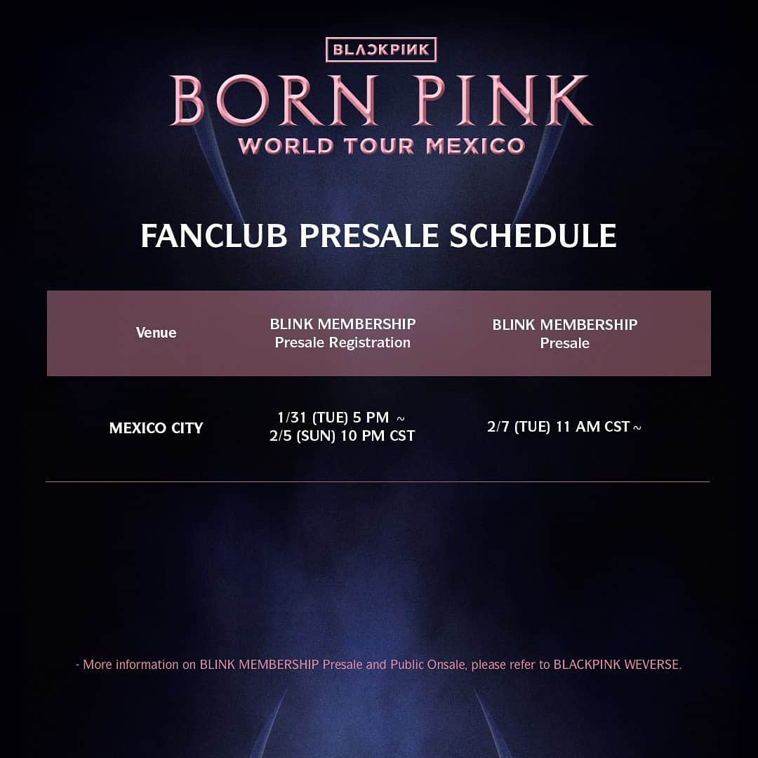 BLACKPINKさんのインスタグラム写真 - (BLACKPINKInstagram)「#BLACKPINK #블랙핑크 #BORNPINK #BLACKPINK_WORLDTOUR #BLACKPINK_BORNPINK #MEXICO #YG」2月1日 8時02分 - blackpinkofficial