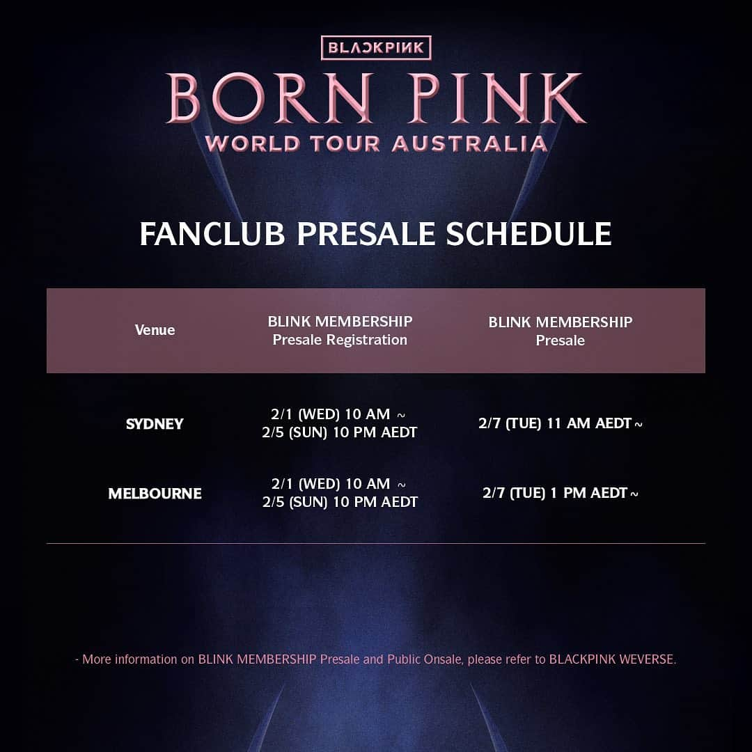 BLACKPINKさんのインスタグラム写真 - (BLACKPINKInstagram)「#BLACKPINK #블랙핑크 #BORNPINK #BLACKPINK_WORLDTOUR #BLACKPINK_BORNPINK #MEXICO #AUSTRALIA #YG」2月1日 8時03分 - blackpinkofficial